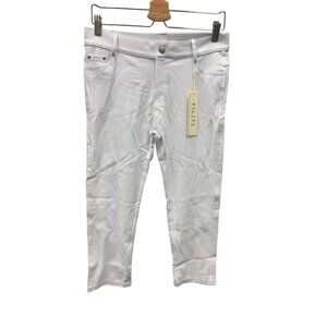 Yelete White Capri Jegging